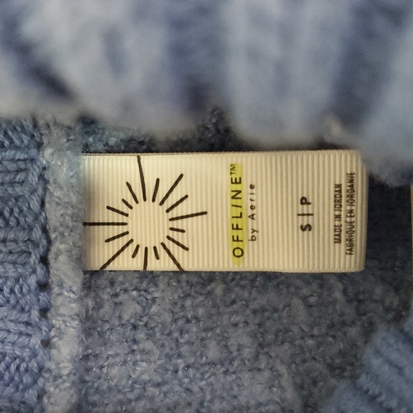 Offline By Aerie Chillside Boucle Oversized Turtleneck Tunic Sweater Size Small - Picture 7 of 14